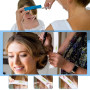 6pcs Creaclip Coupe Cheveux Soi MêMe Clip Couper Cheveux Soi Meme Coiffure Outils Cheveu Clip De Coupe De Cheveux Frange Aide Se