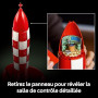 LEGO Ideas La Fusée de Tintin - Maquette de Navette Spatiale pour Adulte - Décoration de Bureau DIY avec 5 Minifigurines & Figur