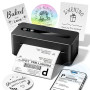 TATTMUSE Imprimante d'étiquettes d'expédition 4x6 pour Connectivité Bluetooth et USB, Imprimante Thermique Etiquette Compatible