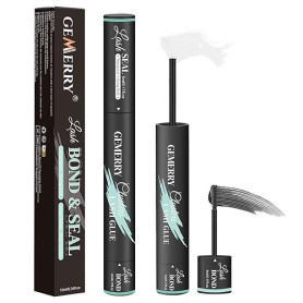 GEMERRY Lash Bond et Seal 2 en 1 d'Extension de Cils Colle Faux Cils Eyelash Extension Glue (Noir)