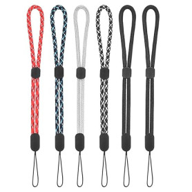COBEE Lot de 6 dragonnes réglables en nylon pour téléphone portable, camara, clés, clé USB, portefeuille, étiquette d'identité,