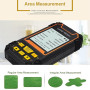 Appareil de Mesure de Superficie, Mesureur GPS Portable pour Levés Topographiques Écran LCD 2,4 Pouces Testeur Gnss Portable de
