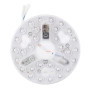 Pongnas Ventilateur de Plafond Kit de Lumière du Plafond Ventilateur LED Remplacement de la Lumière 3000K 4200K 6500K 3 Couleur