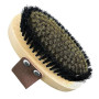GREATRICH Brosse de Drainage Lymphatique avec fils de Cuivre fins, Brossage a Sec Drainage Lymphatique en Bois avec Poils Nature
