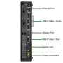 Lenovo ThinkCentre Intel i5 6400T Quad-Core 2,8 GHz Ordinateur Multimédia pour Bureau avec 3 Ans de Garantie! - 16 Go - 256 G...