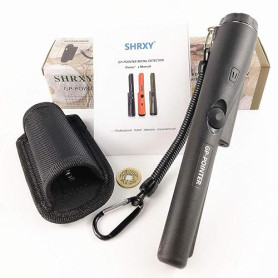Détecteur de métaux à Main Portable Pointer Portable Or Hunter GP-POINTERII Imperméable à l'eau Orange Or réglable Finder avec L