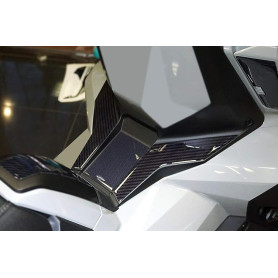 labelbike - Autocollant 3D Moto Scooter Plateforme Centrale Protection et Décoration en Résine Compatible avec Honda XADV 750 20