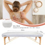 Luriseminger 30pcs Draps Housses Jetables pour Table de Massage, 90 x 215cm Imperméables Housses de Lit de Massage Jetables Drap