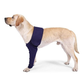 Manchon de Protection Anti-Léchage pour Chiens, Manchons de Récupération Chirurgicale pour Chien, pour Blessure à la Jambe Antér