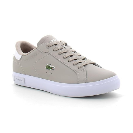 Lacoste Baskets Powercourt en cuir pour homme