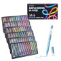 languo Stylos à encre gel acrylique pour coloriage - 144 couleurs