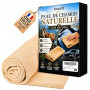 Peau De Chamois [Société Française] Modèle Medium (70 x 40 cm) Peau de Chamois 100% Naturelle Professionnelle – Cuir Ultra Absor