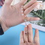 SWAWIS 30 Pièces Chapelet de Baptême Cadeau d'invité Baptême Mini Doigt Chapelets Perles Artificielles Cadeaux d'invité Baptême