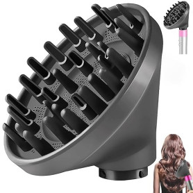 KiimSin Diffuseur pour Dyson Airwrap Styler HS01 HS05 Accessoires, buse de diffusion convertible pour Airwrap Styler en sèche-ch