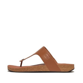 Fitflop Homme Iqushion Men's Leather Toe-Post Sandals