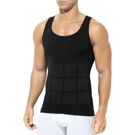 Casey Kevin Débardeur Gainant et Sculptant Homme Compression Musculation Sous-vêtements