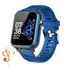 clleylise Montre Connectée Enfant, Montre Intelligente Enfant 36 Jeux, Podomètre Torche avec HD Caméra Musique MP3, Montre Enfan