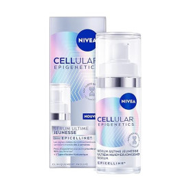 NIVEA - Sérum Épigénétique Visage Anti-Âge Intense avec Technologie Age Clock, Acide Hyaluronique et Épicelline, Soin Hydratant
