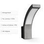 SEBSON LED Luminaire Exterieur Mural - Lot de 2 - Eclairage Exterieur Anthracite 15W 1100lm 5800K - IP65 Applique Murale - 250x1