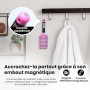 Brosse à Cheveux Magique - Démêlante Instantanée - Poils de Sanglier & Nylon - Anti-Casse & Anti-Statique - Pour Cheveux Bouclés