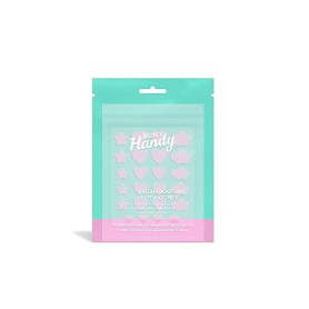 Merci Handy - Patchs Boutons - 24 Patchs - Technologie Hydrocolloïde, Acide Salicylique, Formes et Tailles Variées