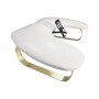 perfk Repose Main Manucure avec Support de Téléphone Réglable, Repose Main Ongle, Pose Main Manucure, Accoudoir en Forme de U Co
