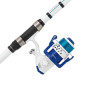 Mitchell Neuron Multicolore Surfcasting Prêt à Pêcher Canne à Pêche et Moulinet 15/150 Tressé 15-30 lb Ambidextre