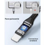 RAVIAD Câble USB C vers Lightning 1M [MFi Certifié] Câble USB C Lightning Charge Rapide Power Delivery Compatible avec iPhone 14