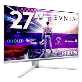 Philips Evnia 27M2N8500 - Moniteur Gaming OLED QHD 27 Pouces, 360 Hz, 0,03 ms, HDR400, Ambiglow, FreeSync. Prem., Composition G-