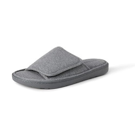Amazon Essentials Pantoufles Ajustables à Bout Ouvert Homme