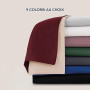Dreamzie Parure de Lit 140x200 cm - 4 Pièces en Microfibre - Drap Housse 140x200 cm - Drap Plat 2 Personnes 220x270 cm - 2 Taie
