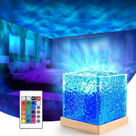 SUPPOU Projecteur Ciel Étoilé (13 * 13 * 14cm) Projecteur Galaxie pour Chambre Décorer,Télécommande,Lampe Étoilée pour Chambre C