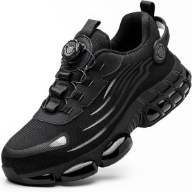 YEKOYIOO Chaussures de Sécurité Hommes Femmes Légère Basket de Securite Chaussures de Travail Embout Acier Confortable Antidérap