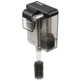 NICREW Slim Filtre Extérieur Aquarium, Filtre Ajustable à 3 Niveaux pour Aquarium jusqu'à 20 L, 160 LPH, 3W