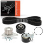 Frankberg Kit de Courroie de Distribution Pompe à eau Essence Compatible avec 206 SW 2E/K 1.4L 2003-2008 207 WA WC 1.4L 2006-201