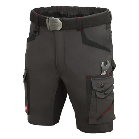 ART.MAS Professional4DYNAMIC Pantalon de travail professionnel – Genoux avec stretch 4 directions, renforts Oxford, nombreuses p