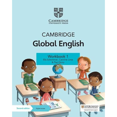 Cambridge Global English Workbook 1 with Digital Access (1 Year): for Cambridge Primary and Lower Secondary English as a Second