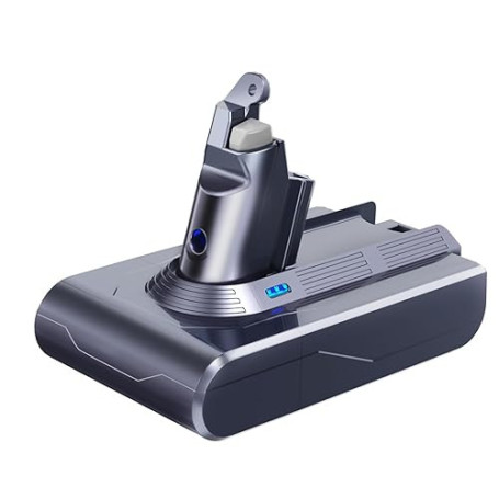 FLYLINKTECH 6000mAh Batterie pour Dyson V6 DC62 DC59 DC61 DC58 DC72 DC74 Aspirateur à Main Remplacement Batterie pour Dyson SV03