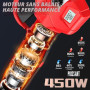 XIAZIR Sécateur électrique sans fil de 35 mm avec moteur brushless, sécateur de jardin avec écran LCD, 2 batteries 21 V 2000 mAh