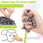 Kezidhp 550+pcs Aimants en Colorées – Jeu Magnétique Antistress pour Adultes et Adolescents, Jouet Fidget Relaxant en Hématite a