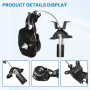 Dixhills Ensemble de treuil de roue de secours, roue de secours, treuil de roue de secours, treuil de roue de secours compatible