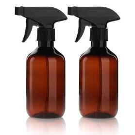 lulir 2 Pièces 300ml Flacons Pulvérisateurs à Main Eau Vaporisateur Spray Vide Réutilisable Plastique Bouteille pour Plante Nett