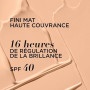 IT COSMETICS, CC+ Crème Natural Matte SPF 40, Haute Couvance et Contrôle de Brillance, Peaux Mixtes à Grasses, Avec Sérum Équili