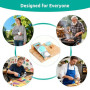 Planche à DéCouper à Une Main, Planche à DéCouper Adaptative à Une Main, Planche à DeCouper Pour Personnes AmputéEs Et Handicapé