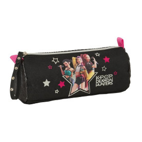 K-Pop Demon Hunters - Energy Trousse avec Fermeture éclair et Compartiment, idéale pour Les Enfants d'âge Scolaire, Confortable