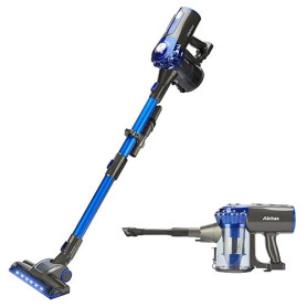 Akitas V8 Aspirateur Balai sans Fil 3en1 à Main et Vertical Léger 22,2V 150 W Batterie Lithium Rechargeable pour Sol, Tapis, Poi