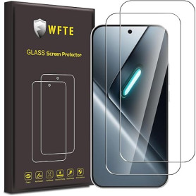 WFTE [Lot de 2 Verre Trempé pour Xiaomi Poco X8 Pro 5G, 0,26mm Film de Protection D'écran avec Haute Transparence à 99%, Anti-tr