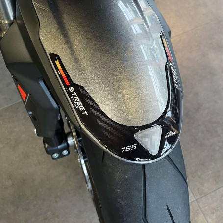 Resin Bike Autocollant Moto Compatibles avec Triumph Street Triple 765 RS 2023-2025. Protections Garde-Boue Contre Les Chocs et 