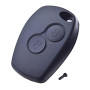 ANGOFIZ Clé Vierge ID46 Electronique à Programmer 2 Boutons Compatible avec Renault Clio 3, Master 3, Kangoo 2, Twingo 2, Wind,