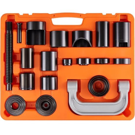 VEVOR Extracteur de Joint à Rotule 21PCS Arrache Rotules en Acier avec Adaptateurs Multi-Tailles Kit de Démontage et Montage Joi